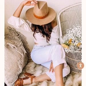 Lack of Color Benson Tri Brown Wool Hat